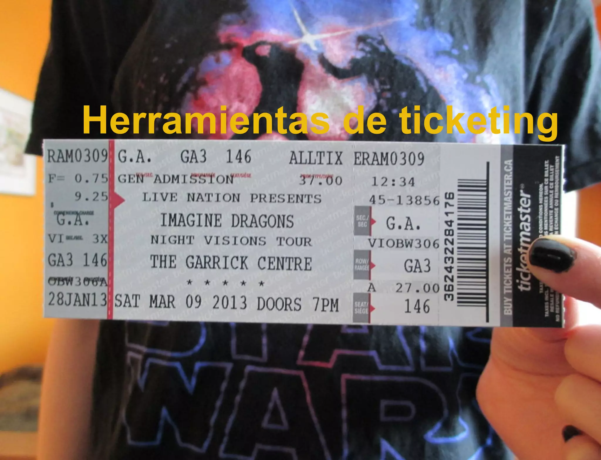 Herramientas de ticketing

 