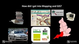 How did I get into Mapping and GIS?
 