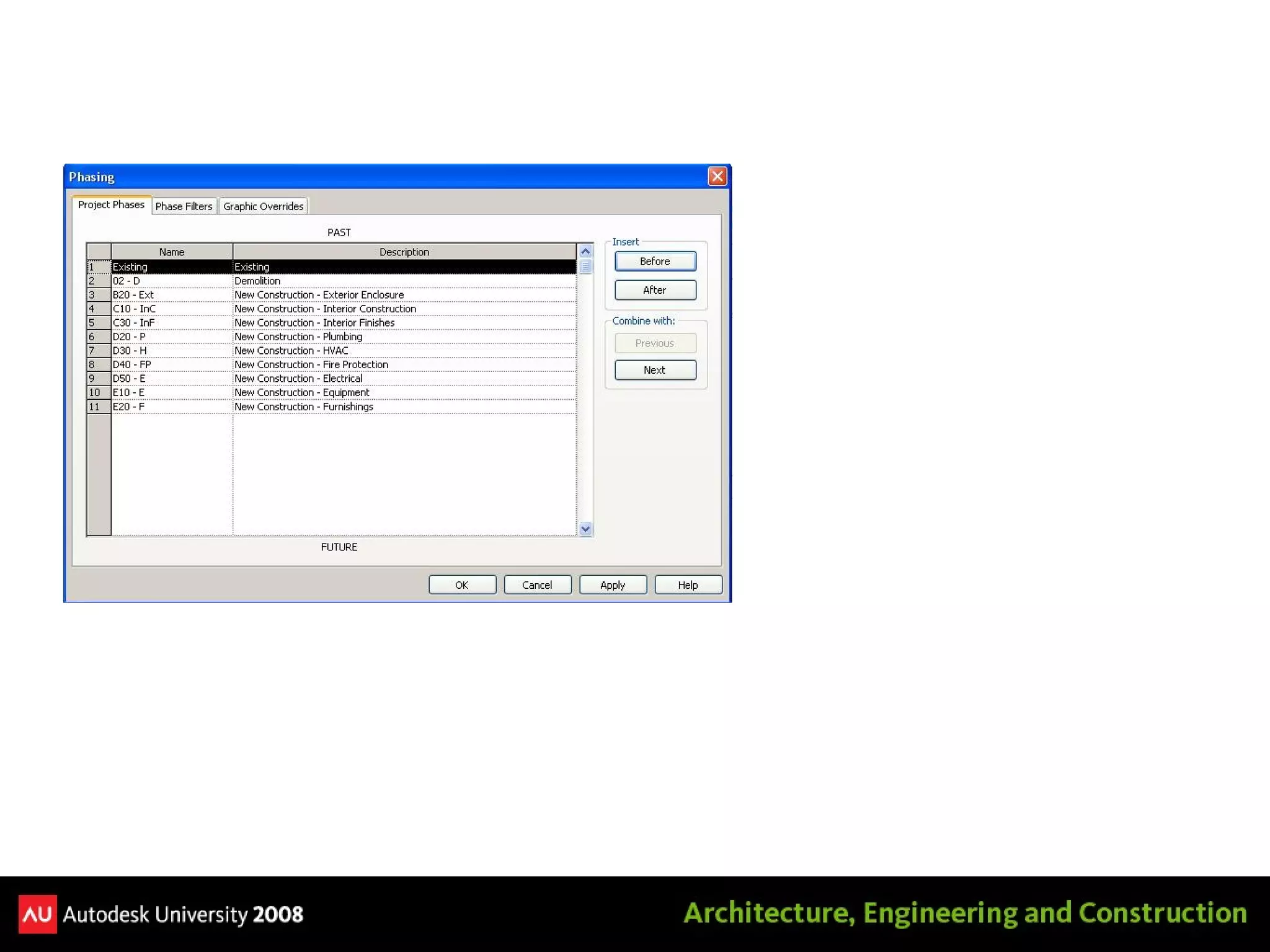 Revit Standards: Phases 