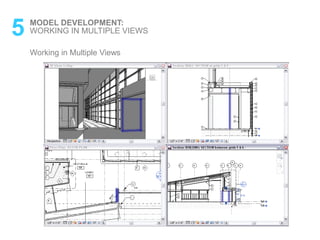 5 MODEL DEVELOPMENT:
Working in Multiple Views
WORKING IN MULTIPLE VIEWS
 