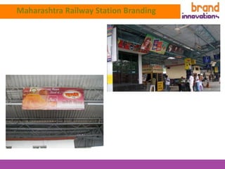 Maharashtra Railway Station Branding
 