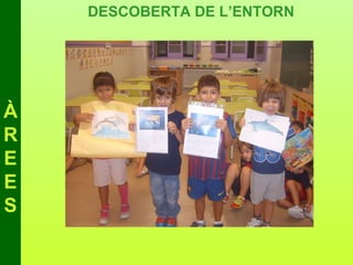 DESCOBERTA DE L’ENTORN




À
R
E
E
S
 