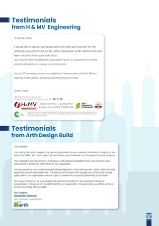 Testimonials
from H & MV Engineering
Testimonials
from Arth Design Build
105
 