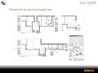 Desenhos de pormenorização tipo
 