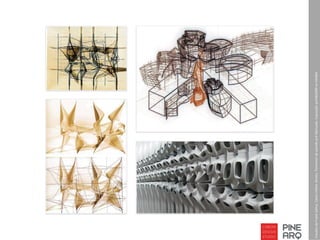 Estudos de Frank Gehry. Canto infeiordireito. Pormenor de parede pré‐fabricada. Exposição prefab2009 no MoMA
 