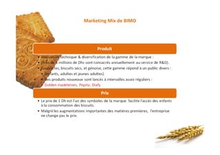 Marketing Mix de BIMO
 
