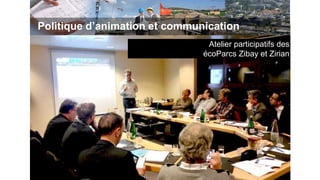 Politique d’animation et communication
Objectifs:
• Communiquer sur l’actualité en matière d’écologie industrielle à
Genèv...