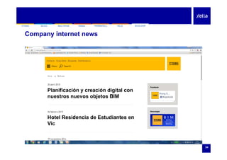 SILKAYTONG HEBEL FERMACELL FELSMULTIPOR ECOLOOPSILKAYTONG HEBEL FERMACELL FELSMULTIPOR ECOLOOP
Company internet news
Planificación y creación digital con
nuestros nuevos objetos BIM
Descargas
B I M
j
Hotel Residencia de Est diantes en B I M
Building
Information
Modeling
Hotel Residencia de Estudiantes en
Vic
34
 