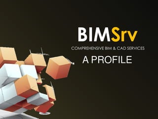 BIMSrv
COMPREHENSIVE BIM & CAD SERVICES

A PROFILE

 