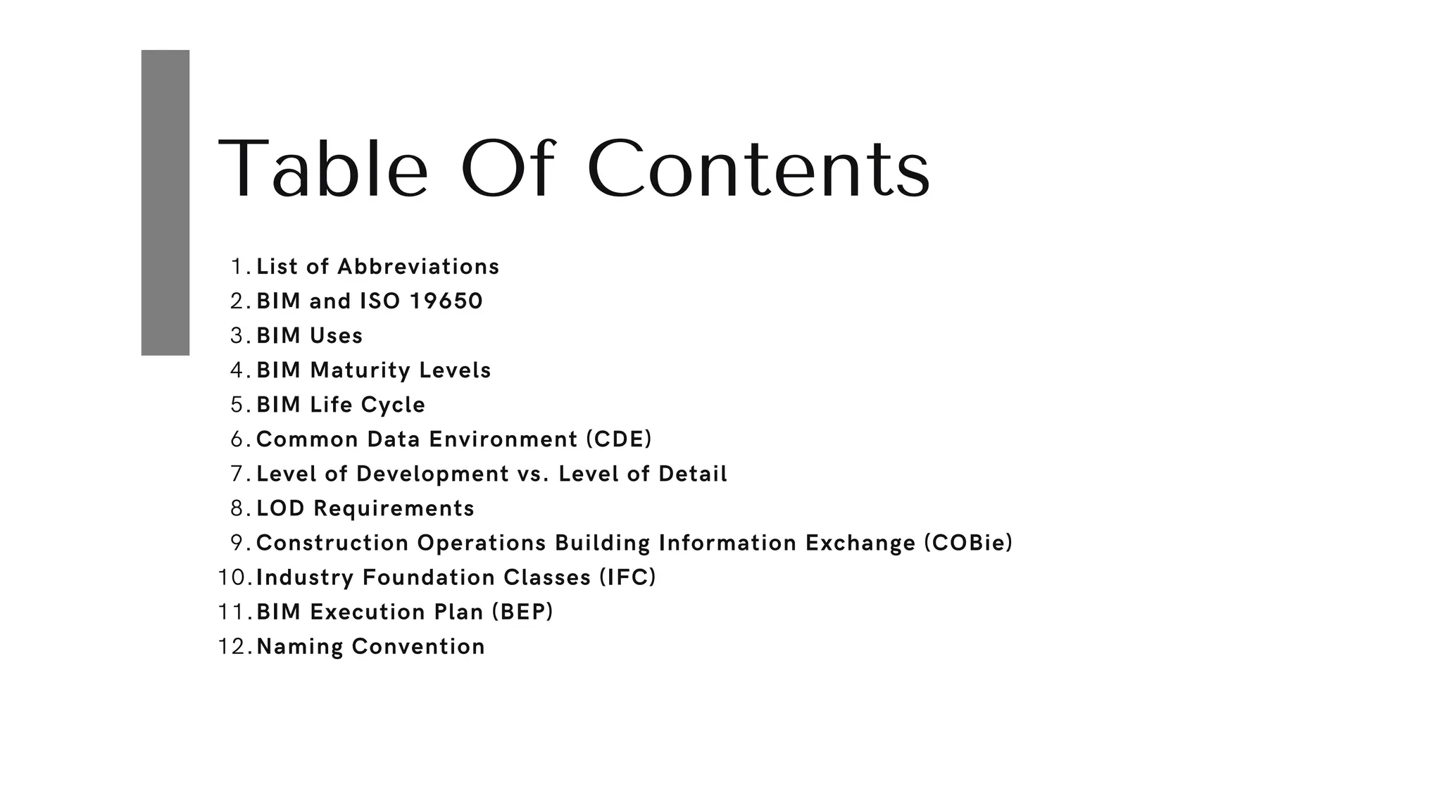BIM Standards( for BIM engineers and Coordinators | PDF