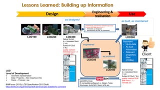 BIM status report 2016 - BIM use cases | PDF
