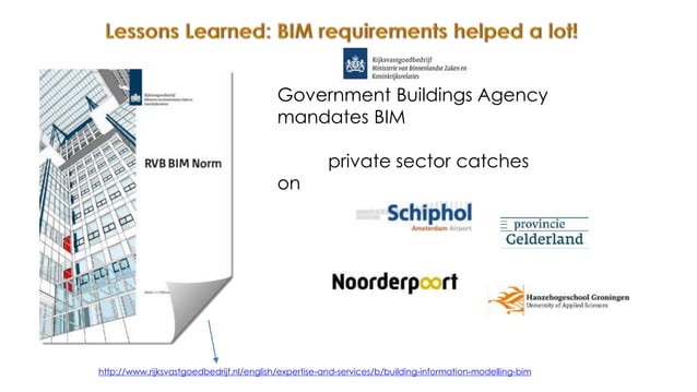 BIM status report 2016 - BIM use cases | PPT