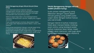 Metode Deep Frying Bimtek Ke-2 (Teknik Pengolahan Pangan).pptx