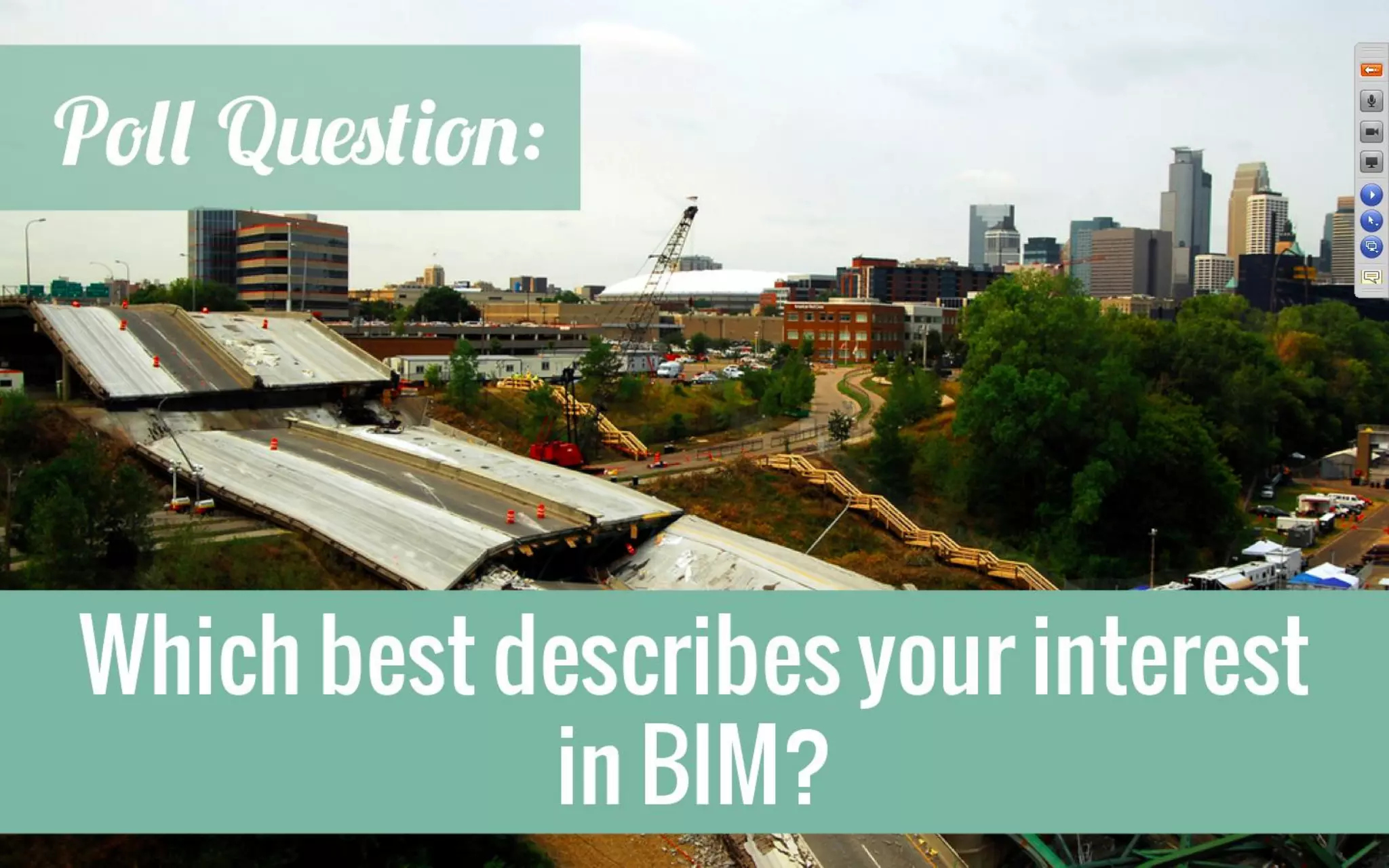 HOK Scenarios. 
Greg Schleusner 
Director of BuildingSMART Innovation 
Christopher Zoog 
BuildingSMART team member 
Model checking 
Hierarchical DWG export 
Intelligent PDF export 
Enterprise wide sharing  