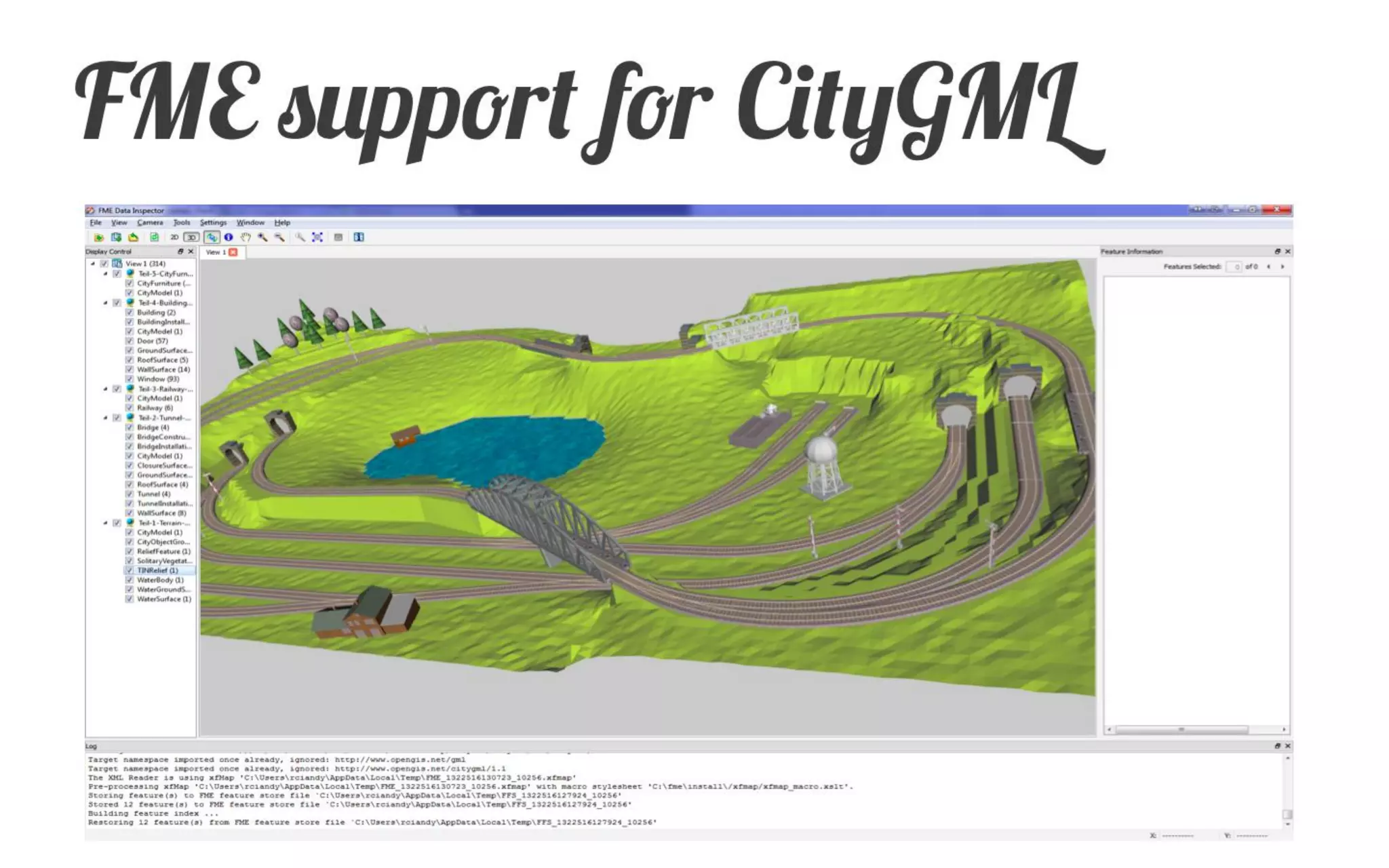Thematic modules 
Building 
CityFurniture 
Relief 
Transportation 
Vegetation 
WaterBody 
Tunnel 
Bridge 
CityObjectGroup 
© KIT – Karlsruher Institute of Technology  