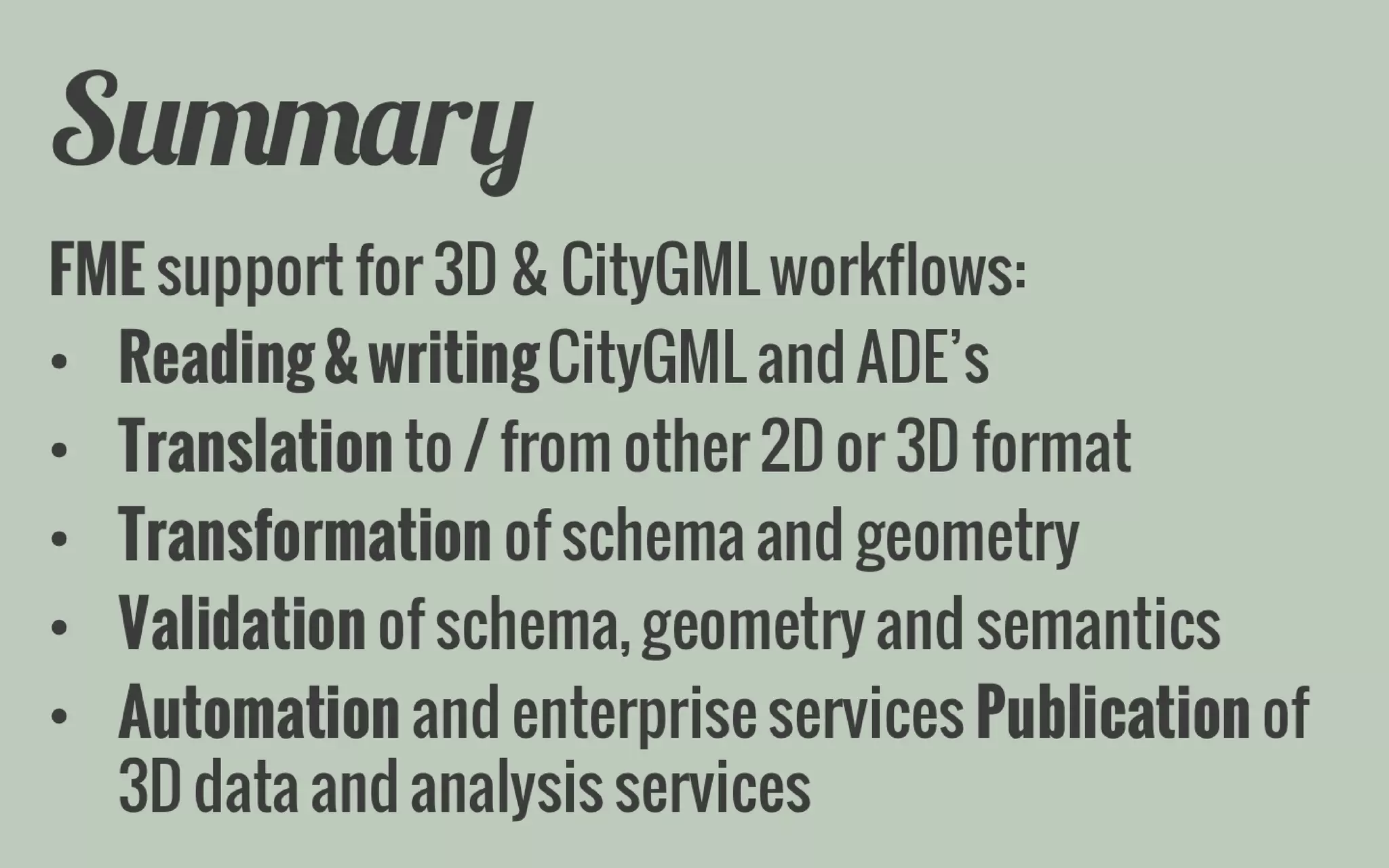 GeometryValidator Transformer  