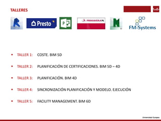 BIM para presupuestar y planificar el proyecto de otro (4-5-6D) | PPTX