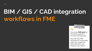 BIM Workflows: How to Build from CAD & GIS for Infrastructure | PDF