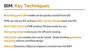 BIM Workflows: How to Build from CAD & GIS for Infrastructure | PDF