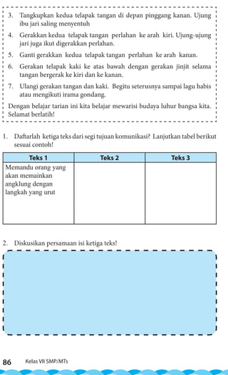 Diskusikan Persamaan Isi Ketiga Teks Bin7 bab3
