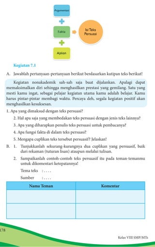 Bin 8 bab 7 bahasa persuasif | PDF