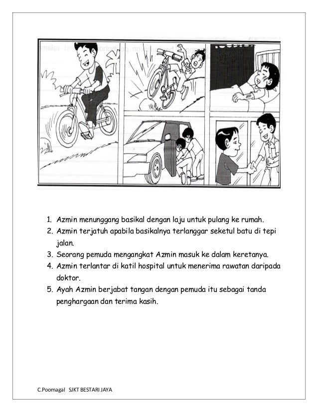 Menyorong Basikal Bina Ayat