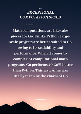 Python Vs. Go: Which One is an Outstanding Performer for Machine ...