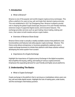 Binance Clone Script - A Comprehensive Guide For Business seekers.pdf