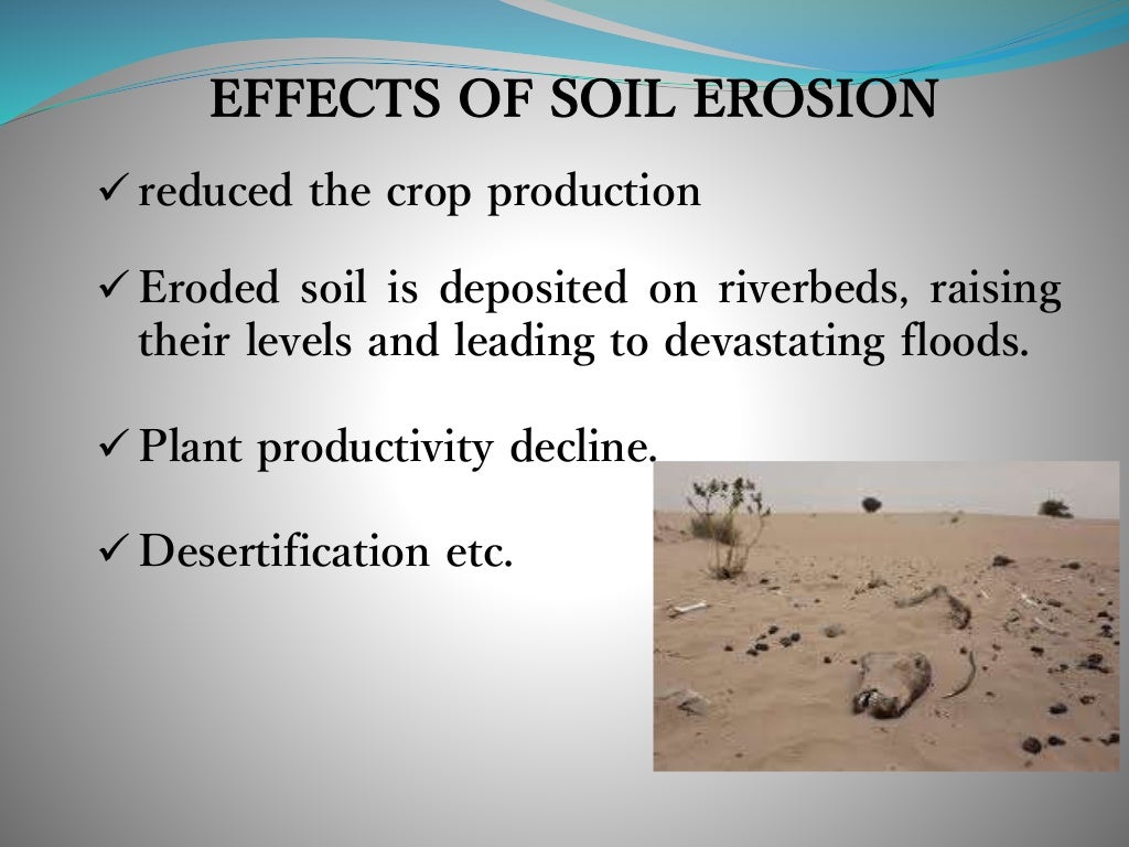 soil erosion and conservation