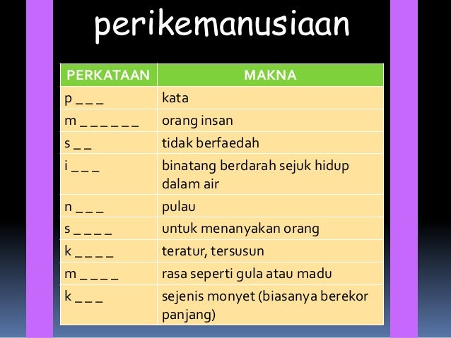 Bina perkataan