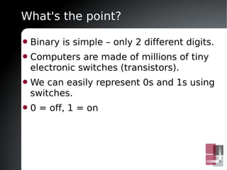 Introduction to the Binary Number System | PPT