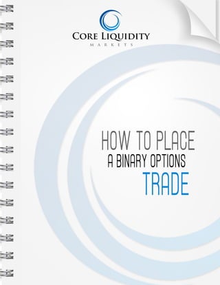 Binary Options on MT4 Trade Guide 