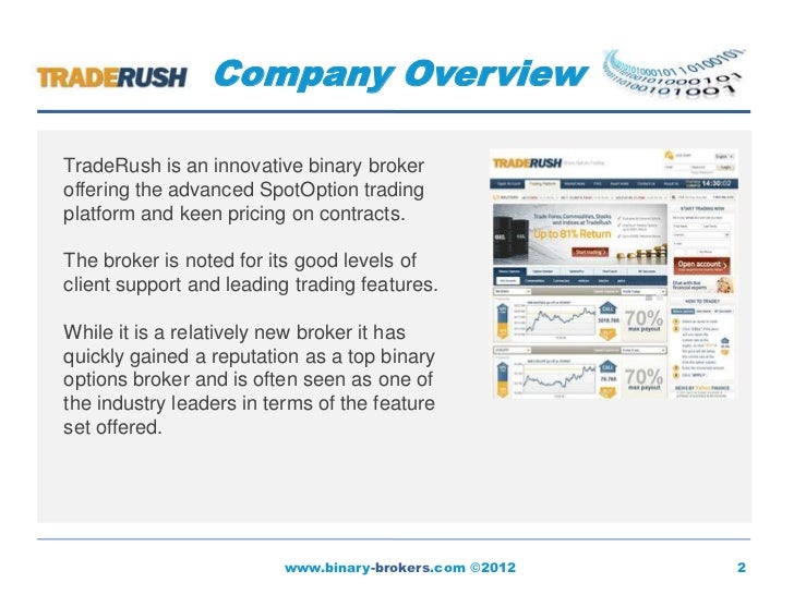 traderush binary options