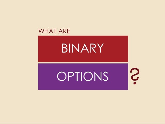 How i trade binary options