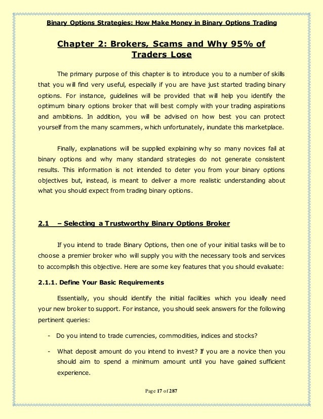 Best way to make money on binary options