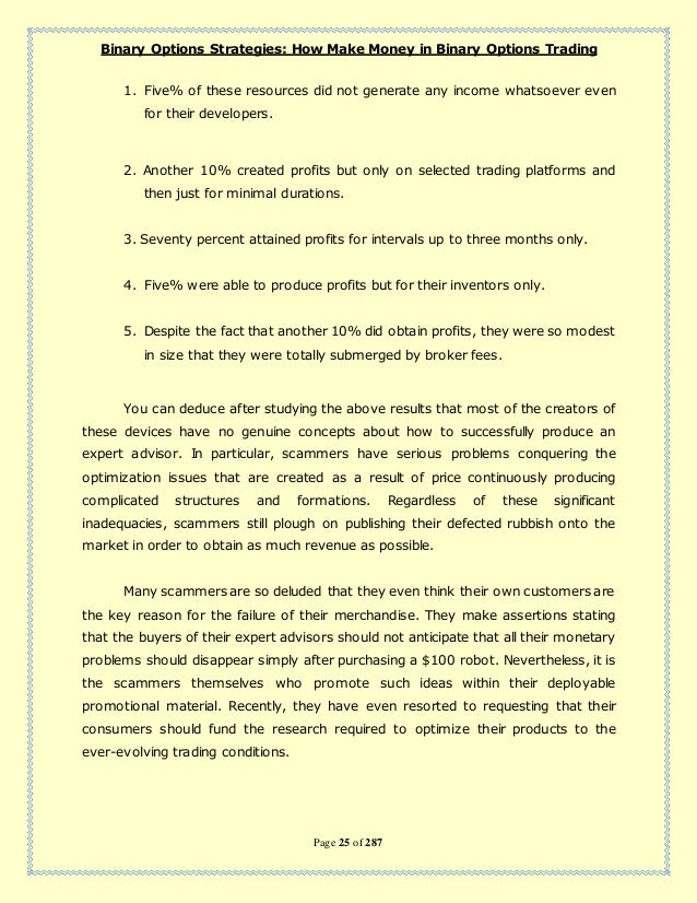 Binary options ebook