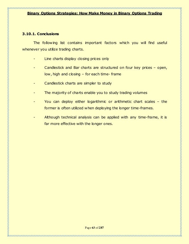 How to trade binary options ebook