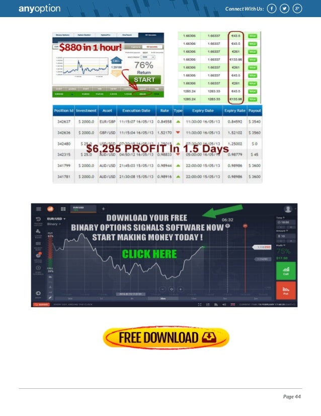 The binary options insider pdf singapore | Binary options robot list of brokers South Africa zero to hero binary options pdf