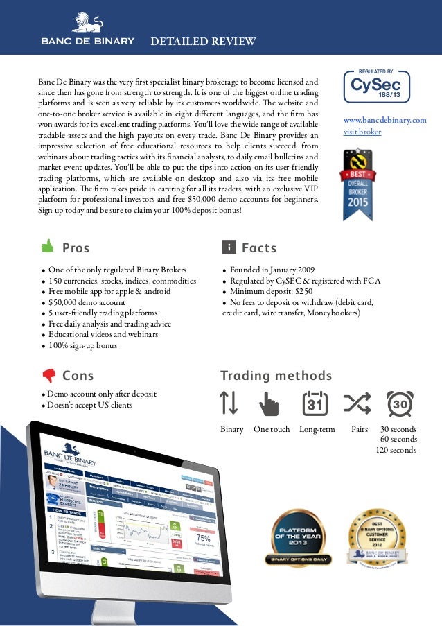 High payout binary option