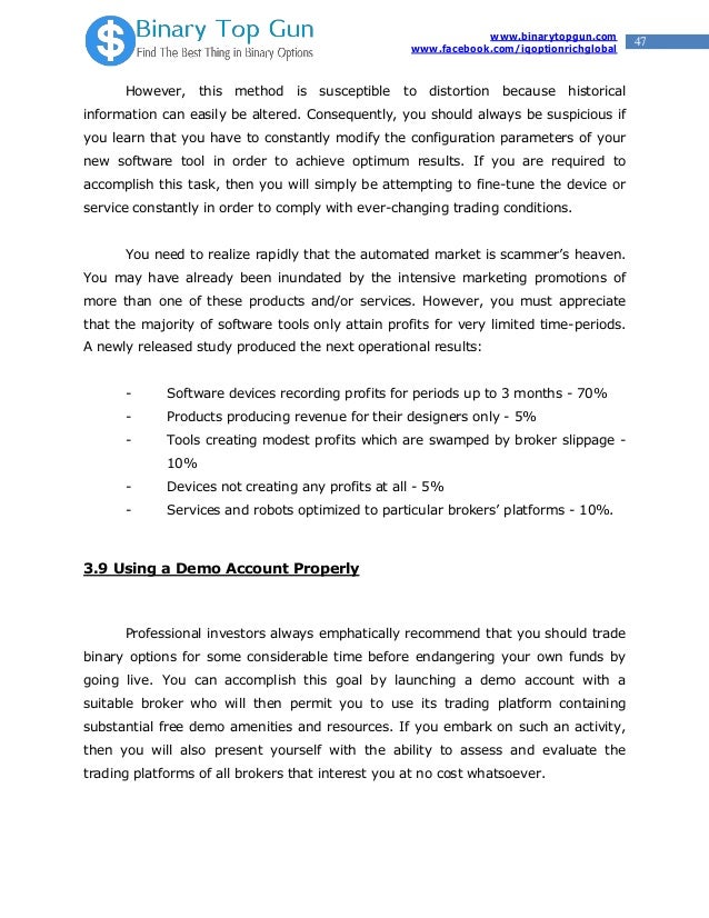 Can you make good money trading binary options