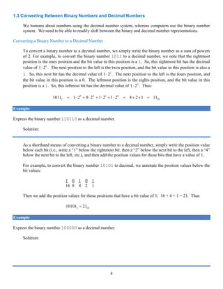 Binary overview | PDF