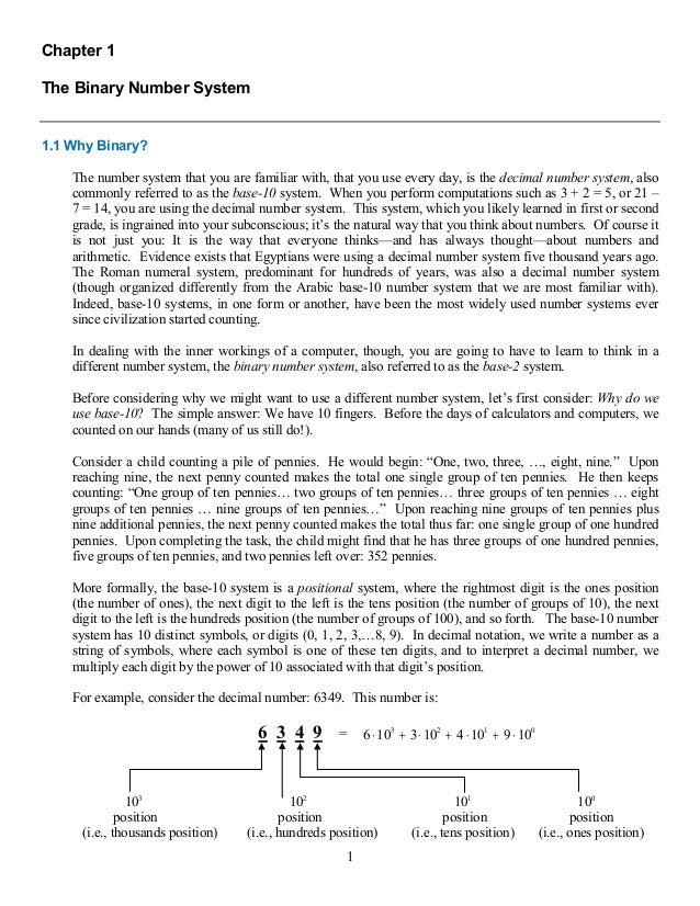 Binary Overview