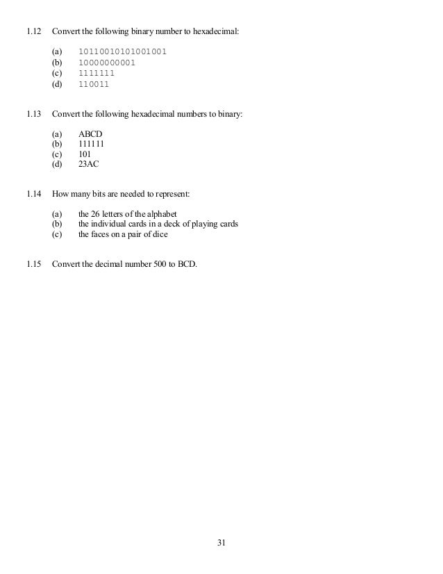 Binary Overview