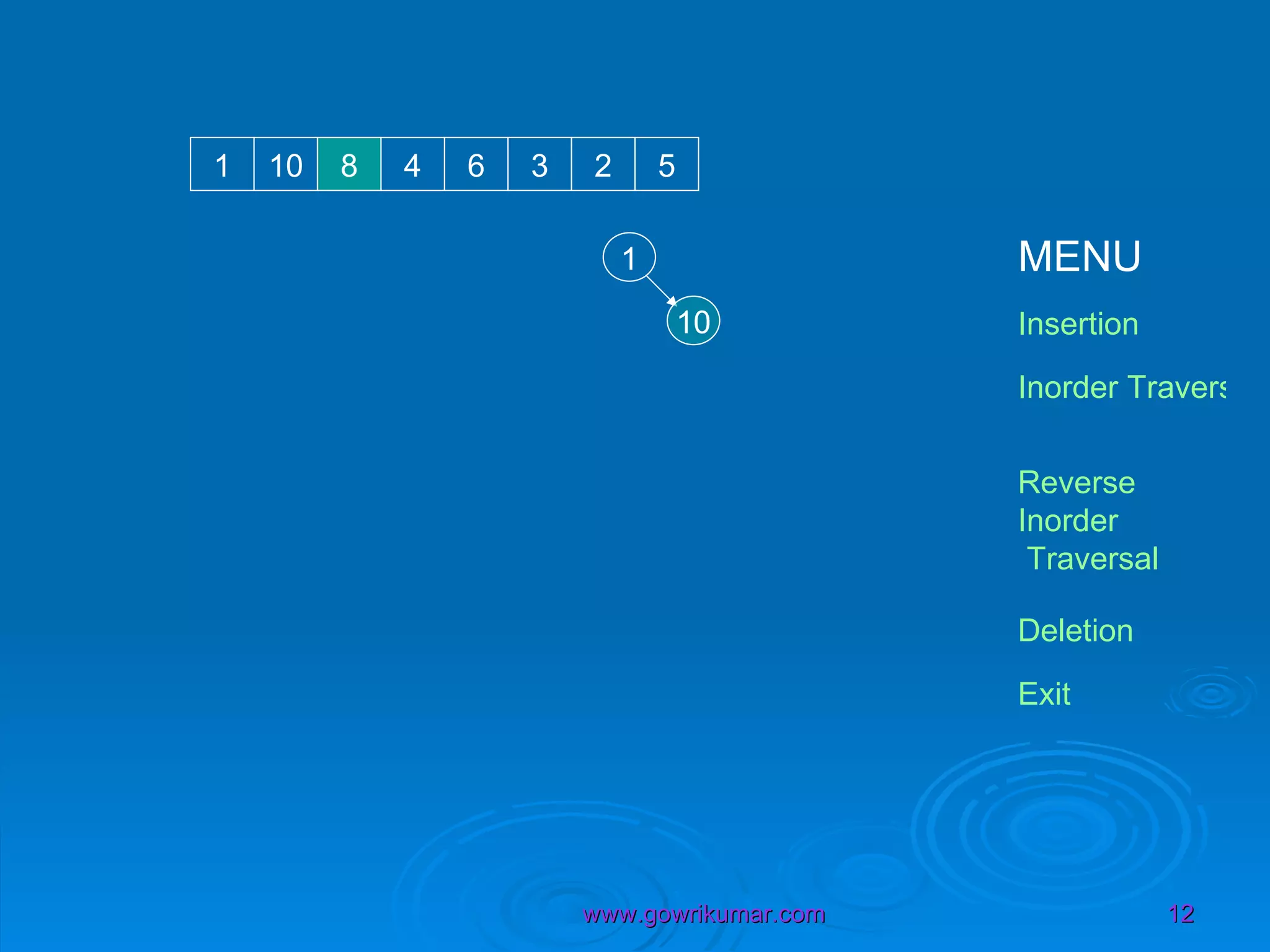 1 10 1 10 8 4 6 3 2 5 