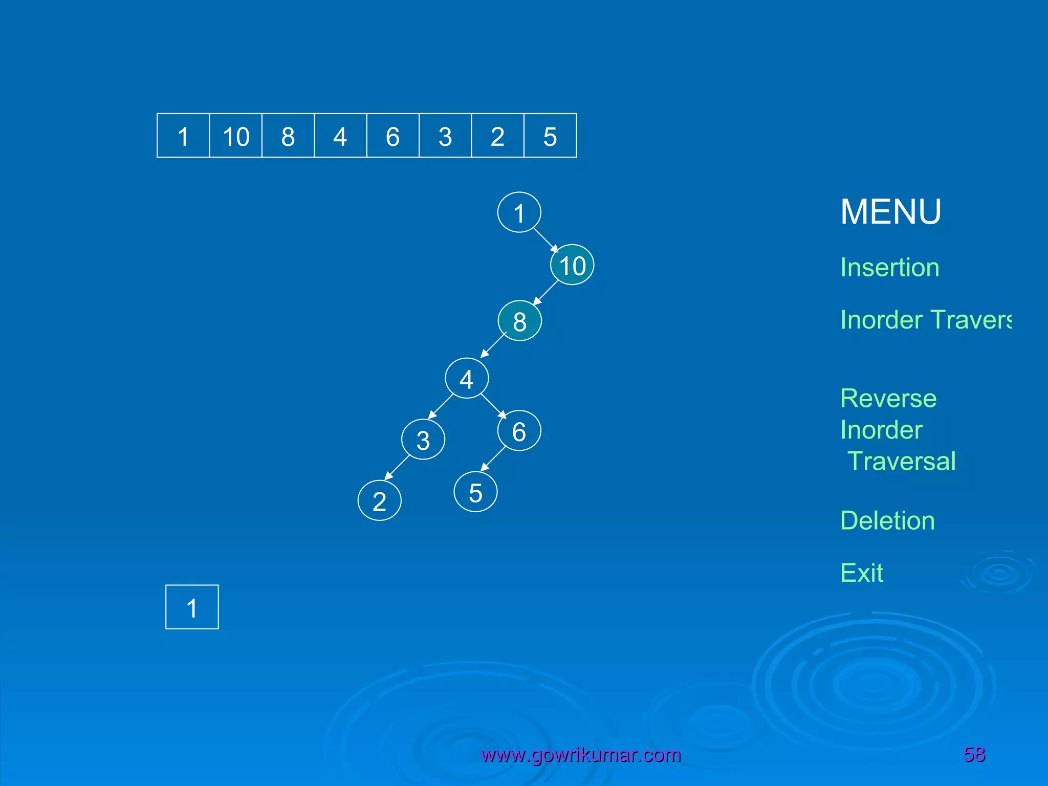 1 10 1 10 8 4 6 3 2 5 8 4 6 3 2 5 1 