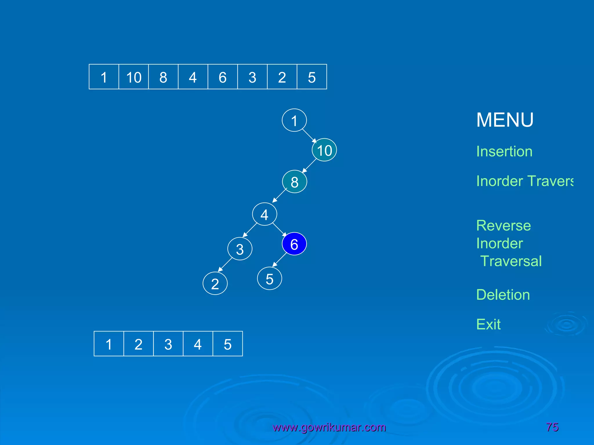 1 10 1 10 8 4 6 3 2 5 8 4 6 3 2 5 1 2 3 4 5 