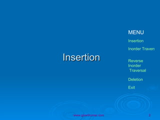 Insertion 
