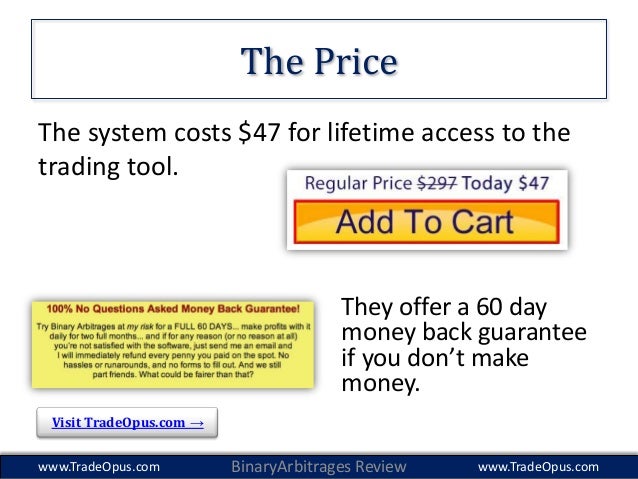 Binary options arbitrage strategies