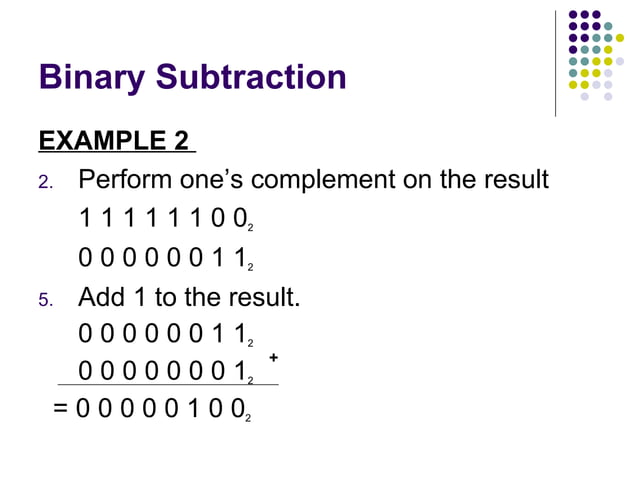 Binary Arithmetic | PPT
