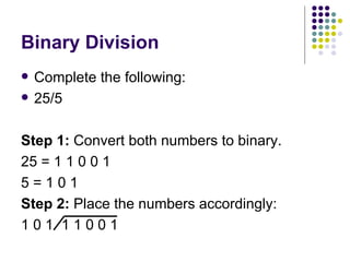Binary Arithmetic | PPT